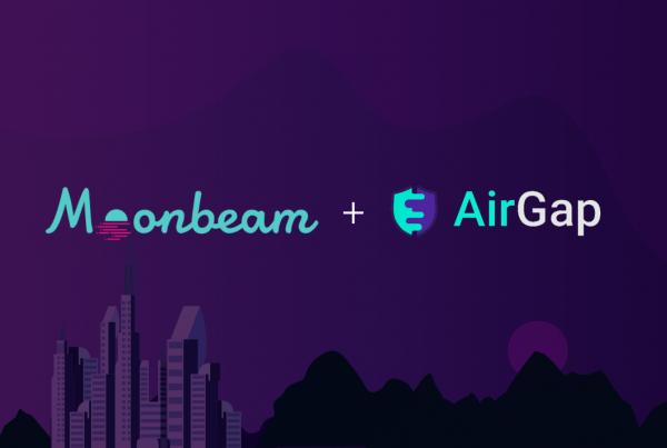 Header: AirGap to Integrate Self-Custody Wallet with Moonbeam Network