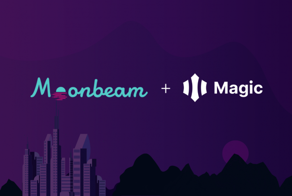 Featured Image: Magic link integration with Moonbeam